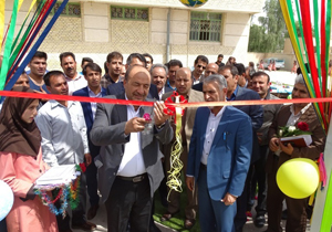 بهره برداری از سالن ورزشی شهدای گمنام روستای کردشول پاسارگاد