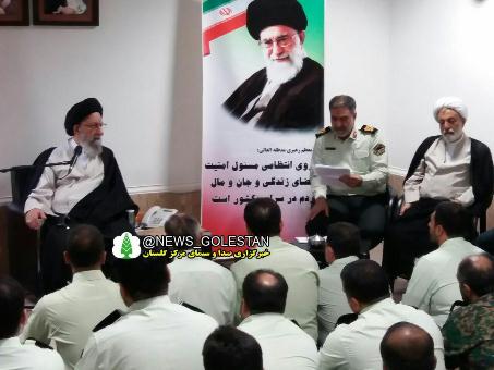 نماینده ولی فقیه در گلستان : نیروی انتظامی بازوی توانمند ولایت نماینده ولی فقیه در گلستان : نیروی انتظامی بازوی توانمند ولایت