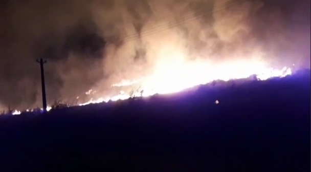 آتش سوزی کم سابقه در گیلان