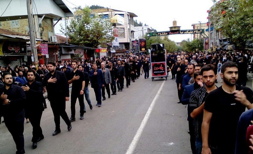 اوج گرفتن عزاداری گیلانیان در تاسوعای حسینی اوج گرفتن عزاداری گیلانیان در تاسوعای حسینی