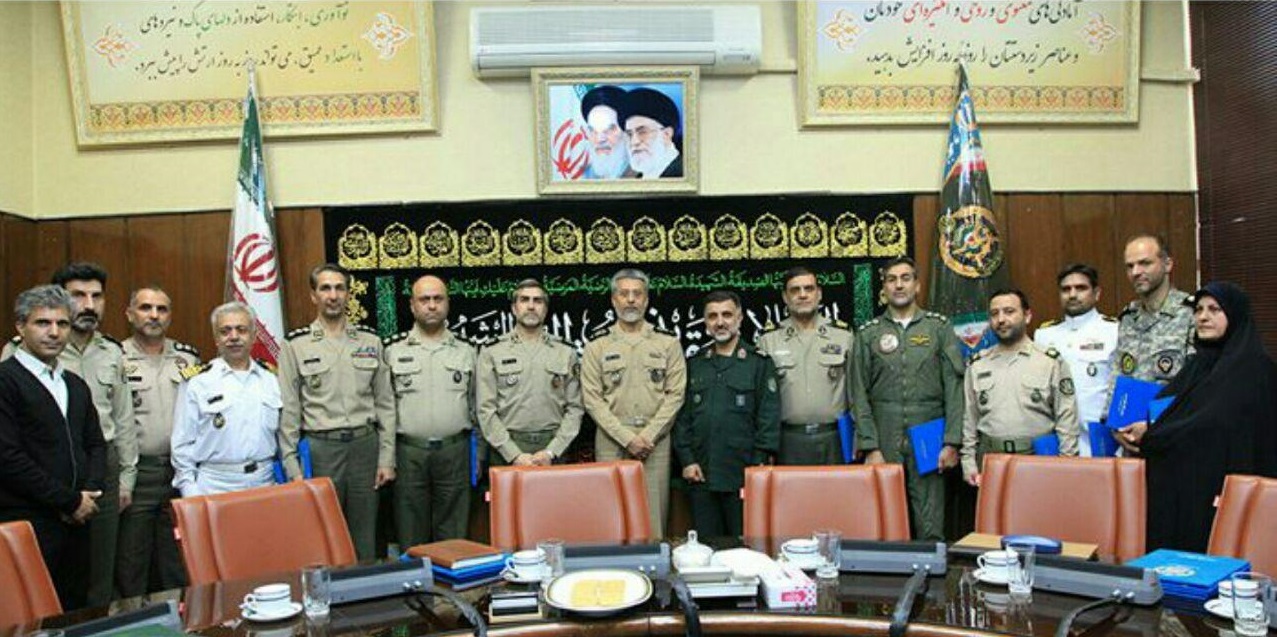 دیدار مسئولان برگزاری مسابقات تیروکمان نظامیان جهان با معاون هماهنگ کننده ارتش