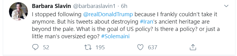 واکنش‌های جهانی به شهادت سپهبد سلیمانی (۶)