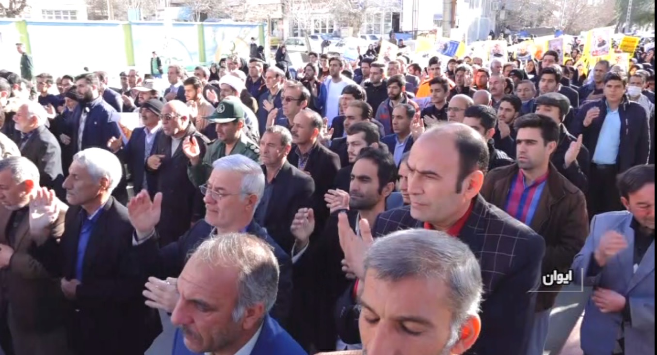 جای جای استان ایلام غرق در سوگواری + فیلم