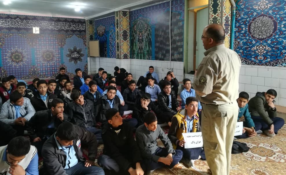 آموزش16 هزار نفر ساعت در طرح ساعتی با محیط بان آموزش16 هزار نفر ساعت در طرح ساعتی با محیط بان