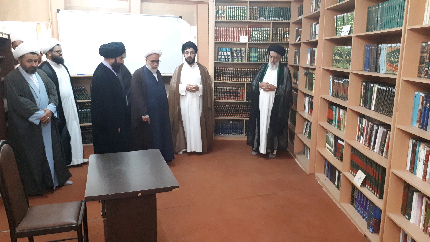 افتتاح کتابخانه مرجع حوزه علمیه سپیدان