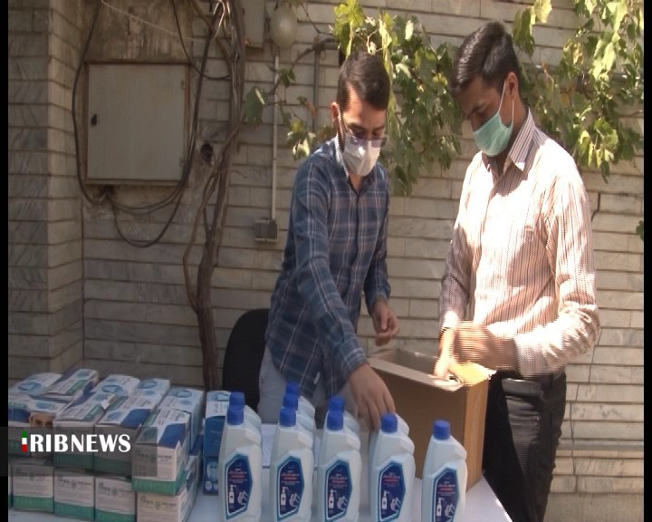 توزیع ماسک با قیمت مناسب بین مردم در همدان