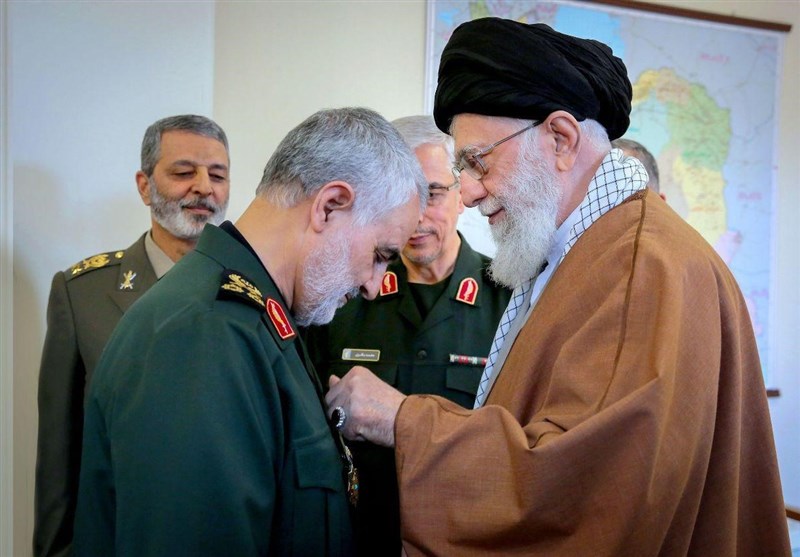 مراسم چهلمین روز شهادت سردار سلیمانی