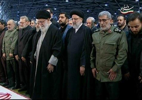 مراسم چهلمین روز شهادت سردار سلیمانی