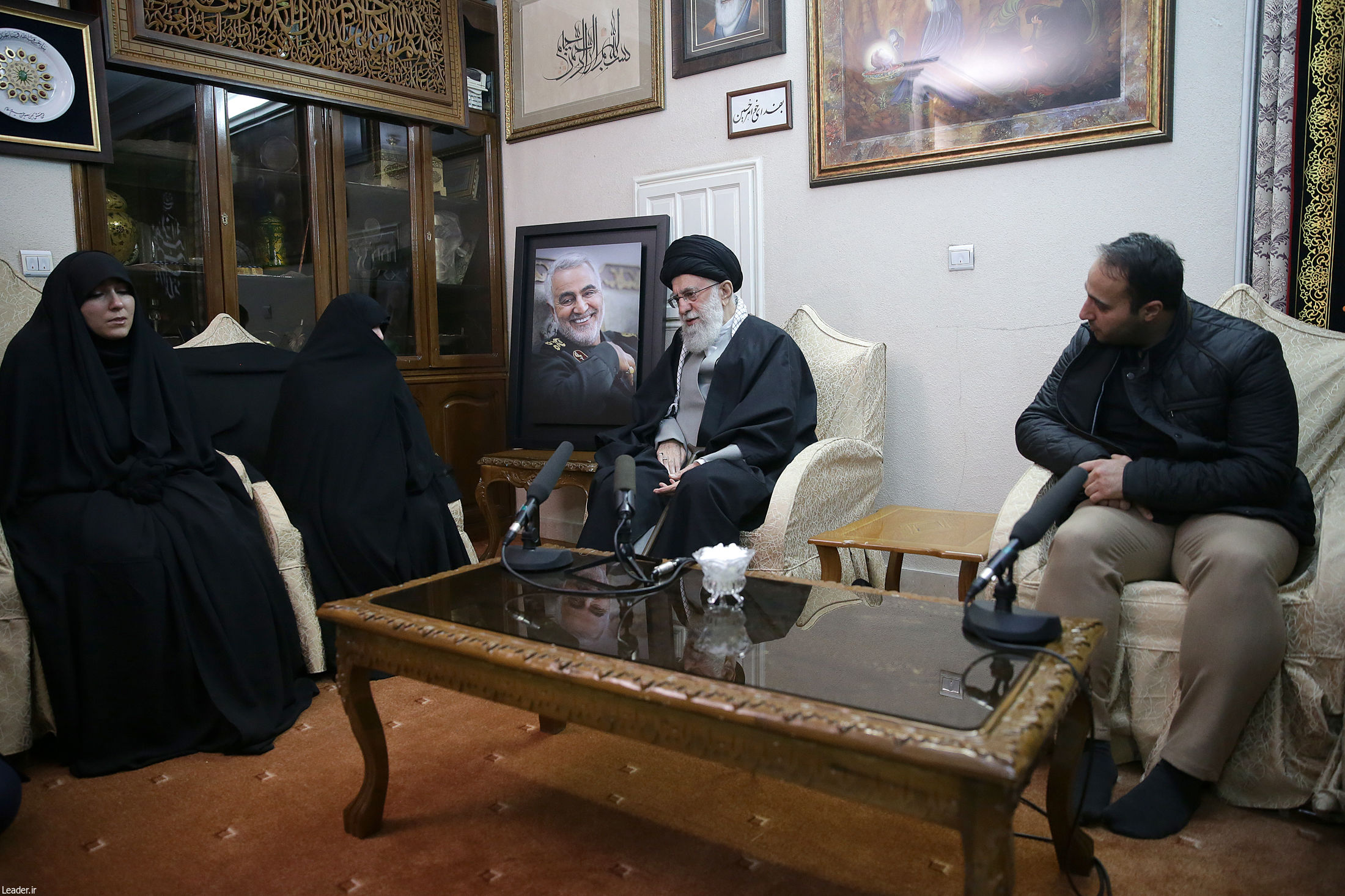 مراسم چهلمین روز شهادت سردار سلیمانی