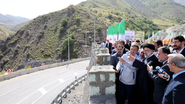 رئیس جمهور دستور آغاز عملیات قطعه سوم آزادراه تهران ـ شمال را صادر کرد