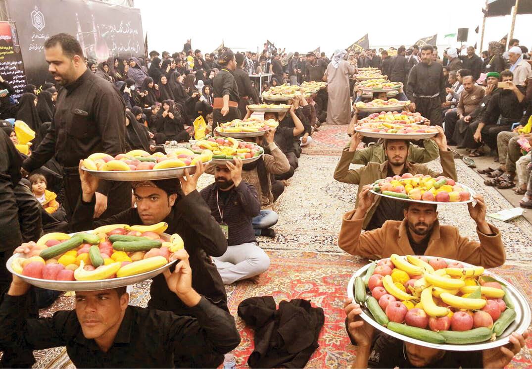 تغذیه سالم در پیاده‏‌روی اربعین