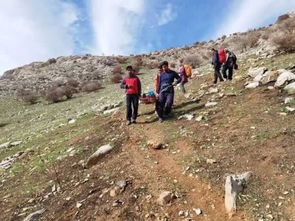 نجات کوهنورد ۲۶ ساله در ارتفاعات سبلان