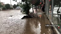 خسارت باران و تگرگ در خلخال