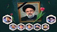 مراسم چهلم رئیس جمهور شهید و همراهانش در زنجان