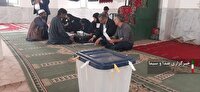 حضورمردم سیستان و بلوچستان در آغازین ساعات رای‌گیری