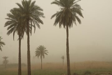 خرمشهر در وضع قرمز و آبادان در وضع نارنجی آلودگی هوا