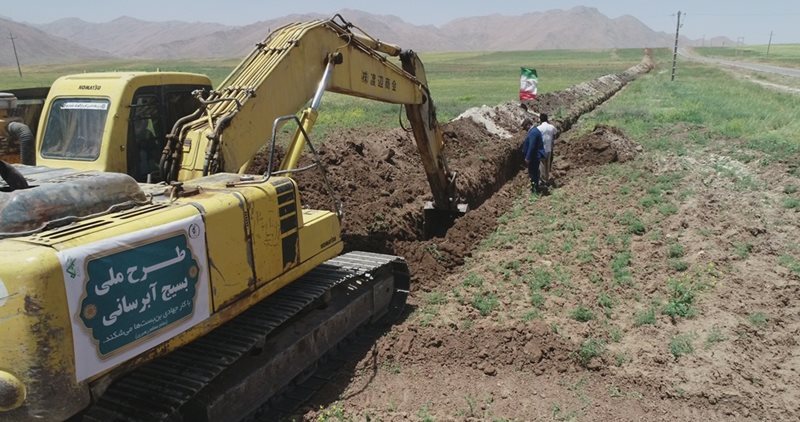 جهاد آبرسانی در پلدشت در صدر پربازدیدهای  خبرگزاری صدا وسیمای آذربایجان غربی