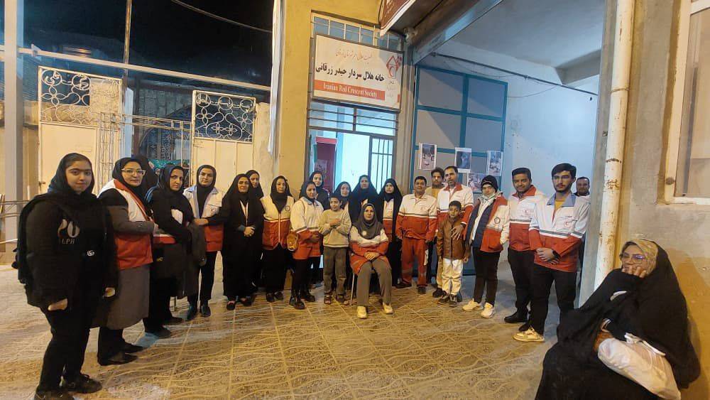 افتتاح خانه هلال در شهرستان زرقان