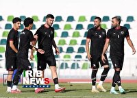 پایان پر گل دیدار تیم فوتبال منتخب کیش با پیکان