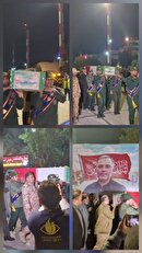 استقبال آبادانی ها و خرمشهری ها از شهید مدافع امنیت،  سلیم جلیلیان