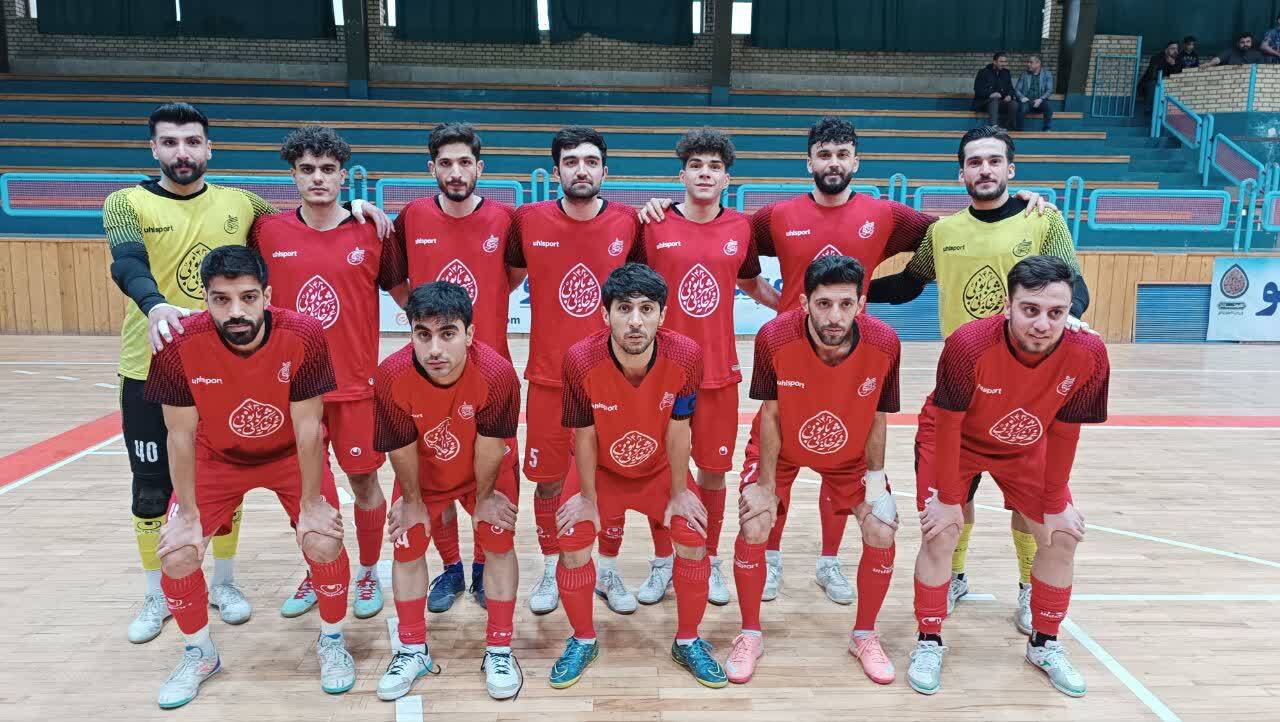 راهیابی تیم فوتسال دلسوختگان قم به مرحله دوم لیگ دسته اول باشگاههای کشور راهیابی تیم فوتسال دلسوختگان قم به مرحله دوم لیگ دسته اول باشگاههای کشور