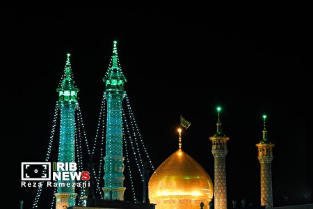 حال و هوای حرم حضرت معصومه (س) در اعیاد شعبانیه