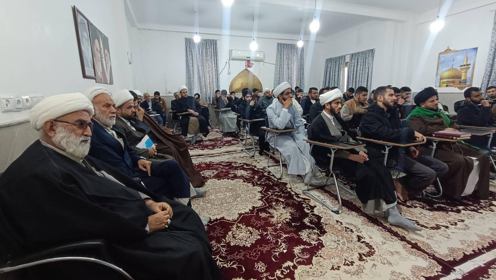 محکومیت هتک حرمت به مقدسات در اجتماع طلاب و اساتید حوزه علمیه خرمشهر محکومیت هتک حرمت به مقدسات در اجتماع طلاب و اساتید حوزه علمیه خرمشهر