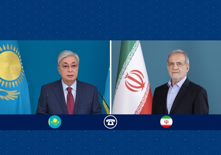 تأکید روسای جمهور ایران و قزاقستان بر تحکیم مناسبات راهبردی 