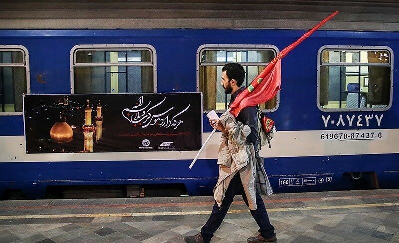 آغاز پیش‌فروش  بلیت قطارهای ویژه اربعین از ۲۴ تیر