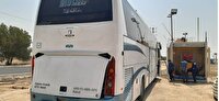 سوخت رسانی به وسایل نقلیه زائران اربعین در مرز شلمچه