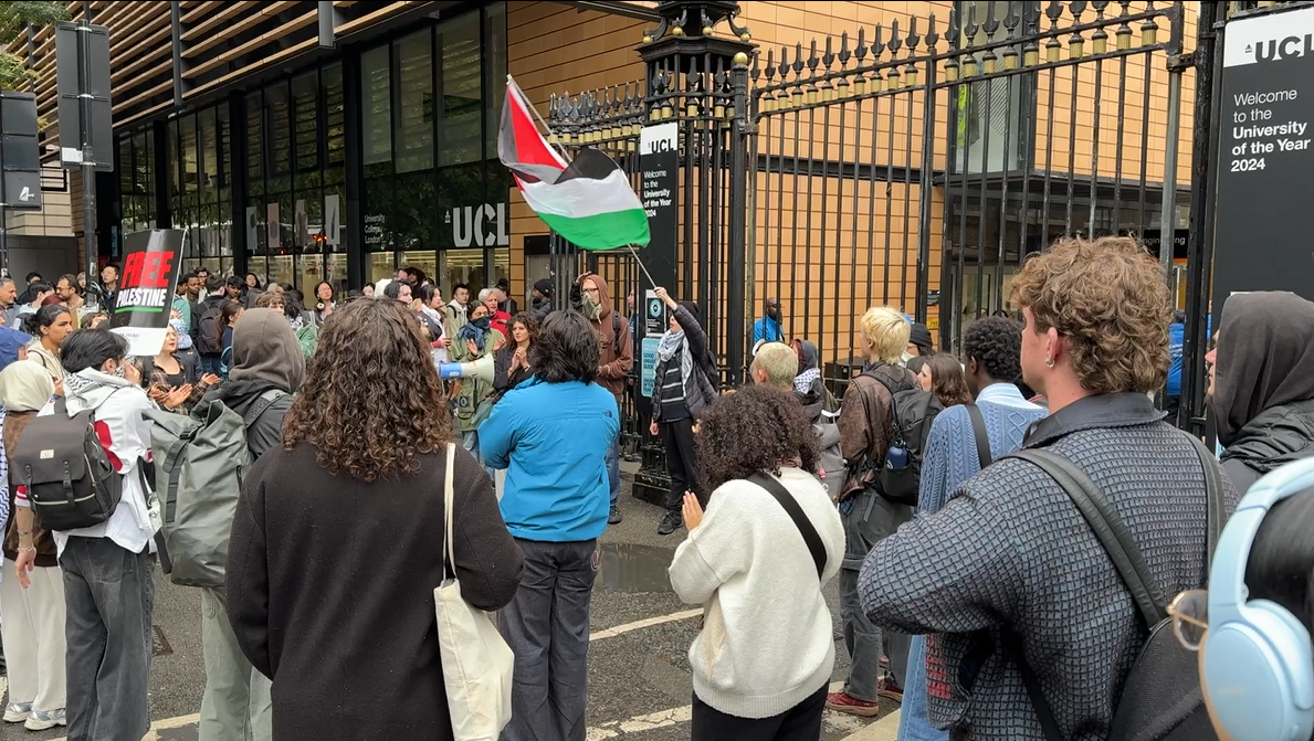 تظاهرات ضد اسرائیلی دانشجویان دانشگاه‌های انگلیس