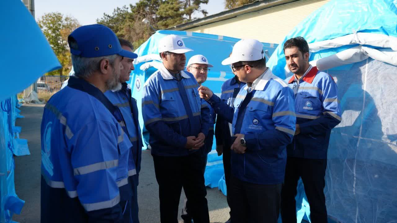 ارزیابی میزان آمادگی و توان عملیاتی  شرکت آب و فاضلاب آذربایجان‌غربی