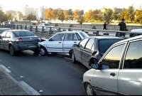 یازده کشته و مصدوم در تصادف زنجیرهای