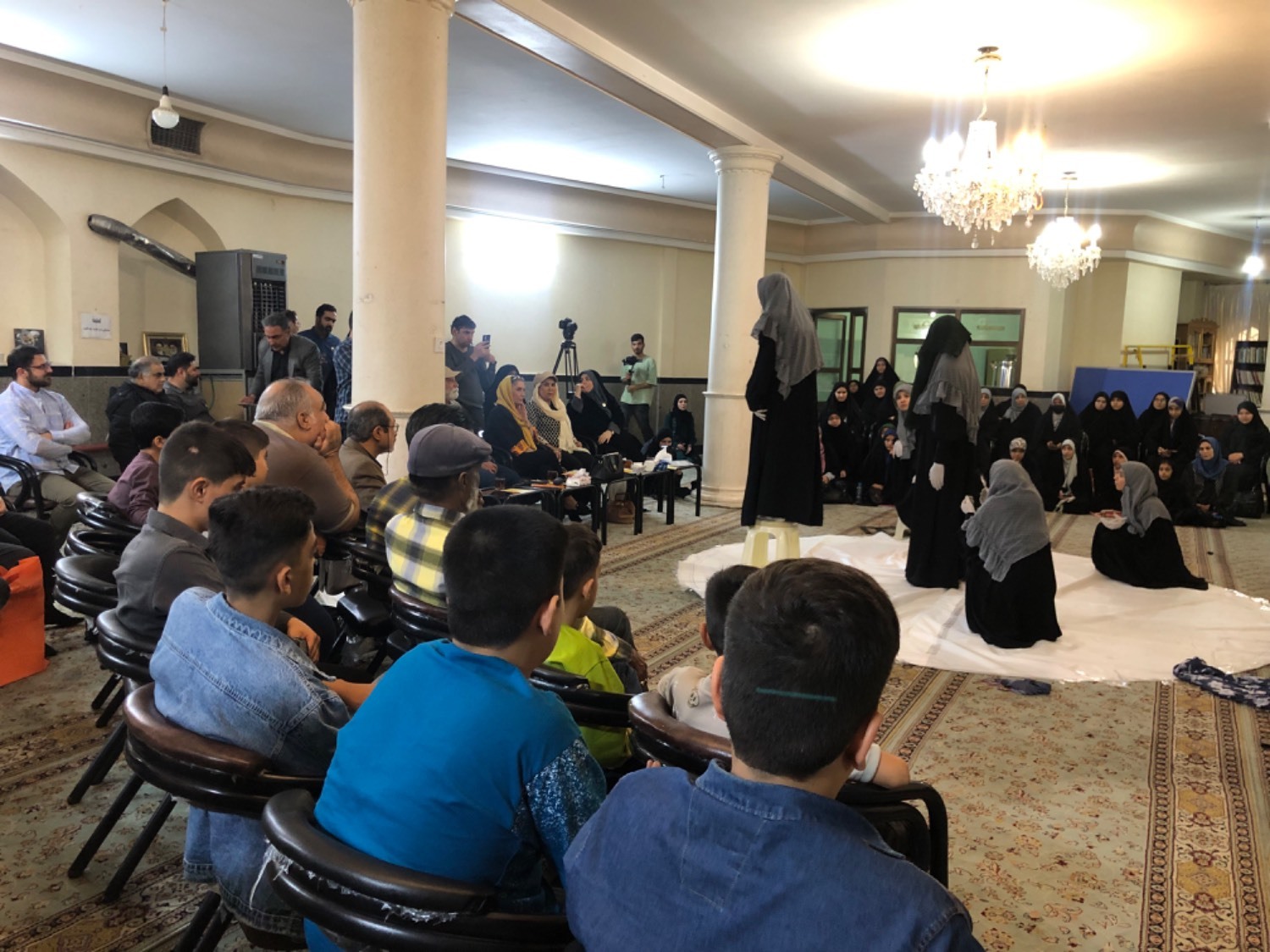 جشنواره سراسری تئاتر مردمی بچههای مسجد در مشهد جشنواره سراسری تئاتر مردمی بچههای مسجد در مشهد