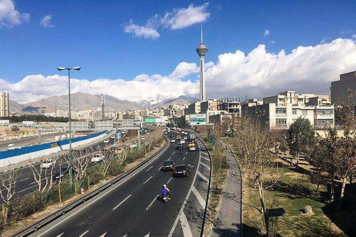 هوای تهران در شرایط سالم هوای تهران در شرایط سالم