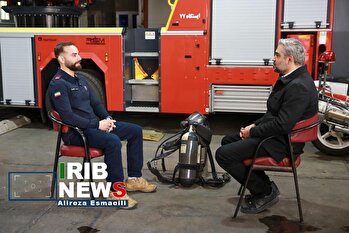 بدون تعارف با آتش نشان فداکار