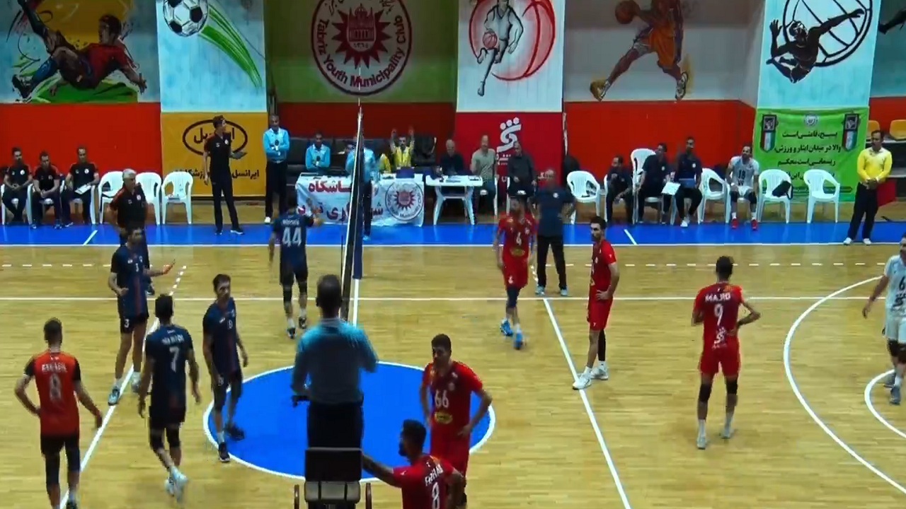 شهرآورد والیبال آذربایجان شرقی به سود مس سونگون شهرآورد والیبال آذربایجان شرقی به سود مس سونگون