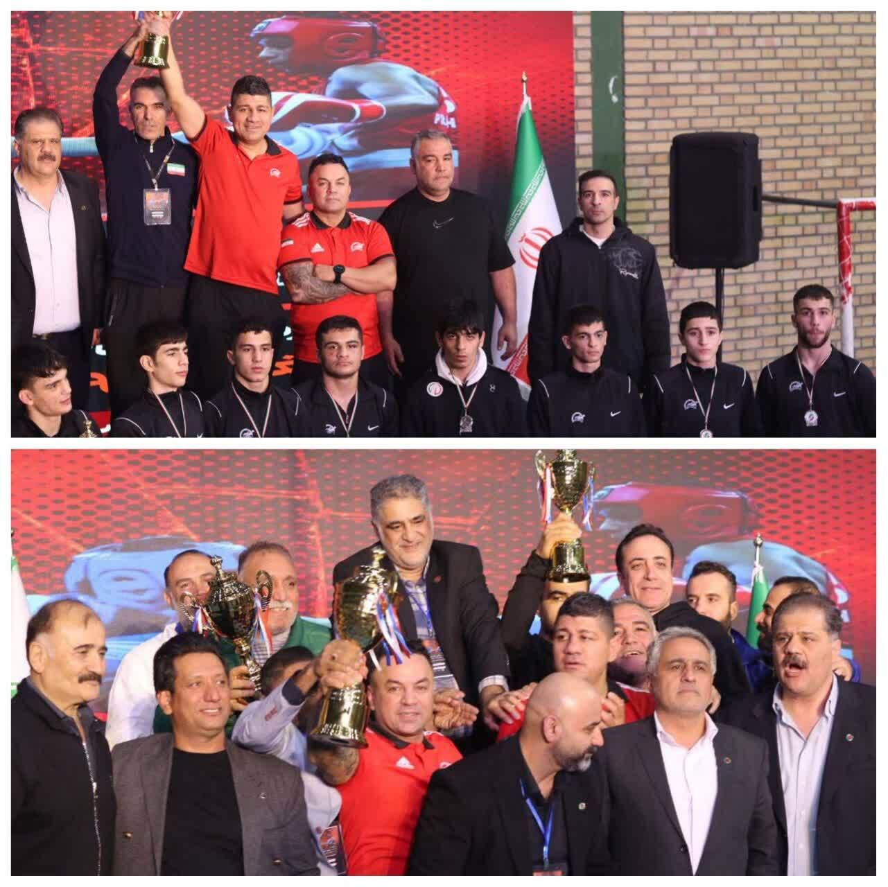 قهرمانی البرز در مسابقات بوکس جوانان کشور