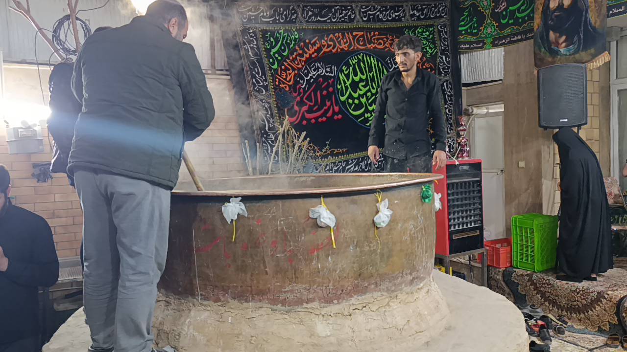 توزیع بیش از ۱۳ تن سمنو در ۴۷ موکب مردمی برخوار