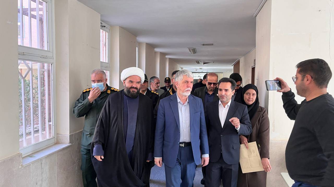 بازدید وزیر فرهنگ و ارشاد اسلامی از زیرساخت‌های فرهنگی خلیل‌آباد