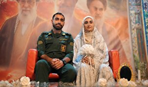 پیوند زوج جانفدای سی‌سختی در جشن غدیر
