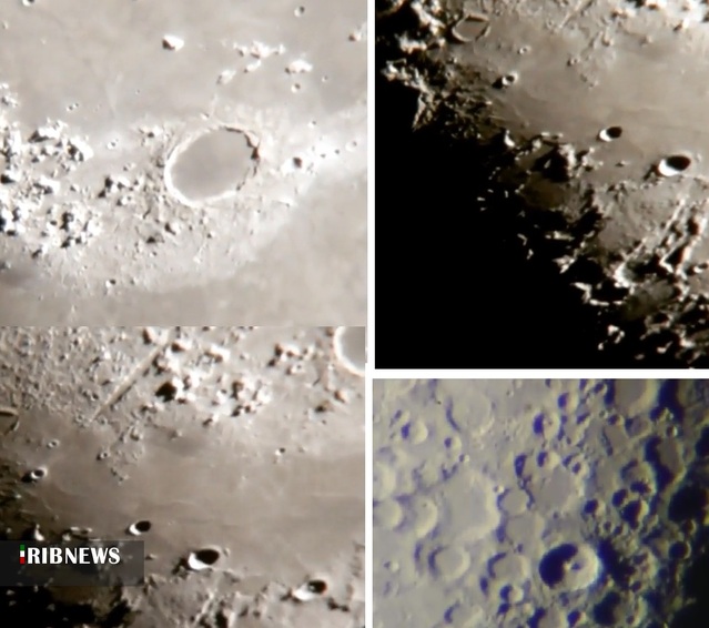 تصاویر کره ماه از تلسکوپ ساخت محققان تبریزی